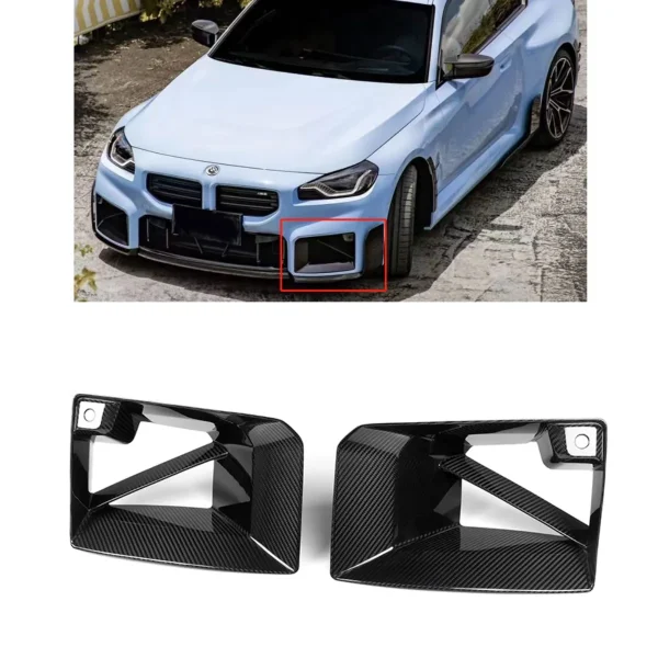 BMW M2 G87 MP style Pre-Preg Carbon Air Ducts