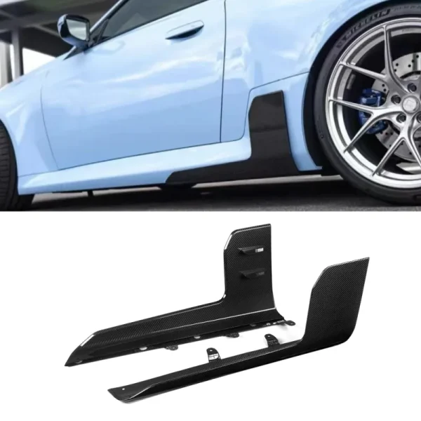 BMW M2 G87 MP style Pre-Preg Carbon side skirts