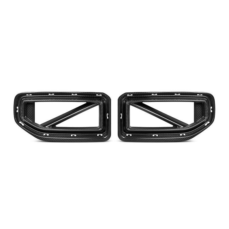 BMW M2 G87 SQ style Pre-Preg Carbon front grilles