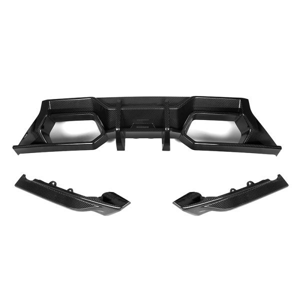 BMW M2 G87 SQ style Pre-Preg Carbon rear diffuser