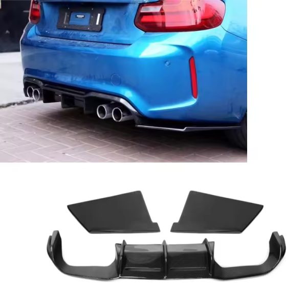 bmw m2 mtc diffuser dry carbon 3