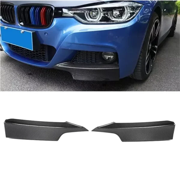 BMW F30 MP style Pre-Preg Carbon front splitters