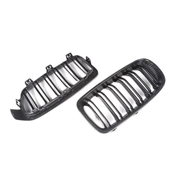 BMW F30 Pre-Preg Carbon dual slat grilles