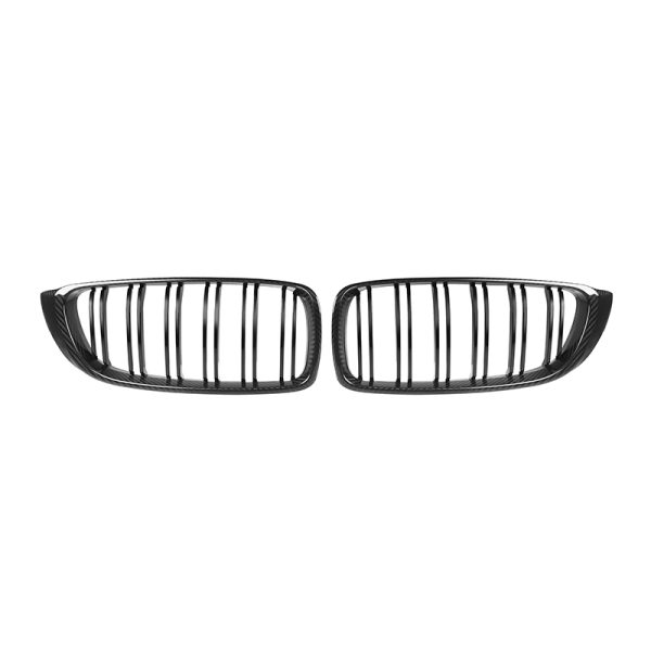 BMW F32 Pre-Preg Carbon dual slat grilles