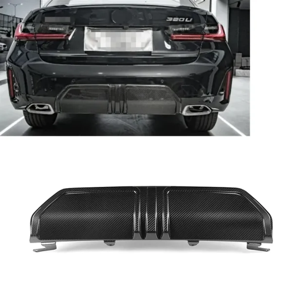 BMW G20 LCI MP style Pre-Preg Carbon rear diffuser