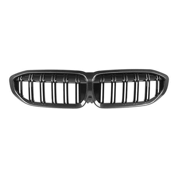 BMW G20 pre LCI Pre-Preg Carbon dual slat grilles