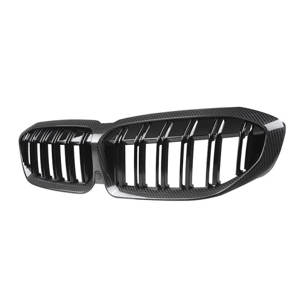 BMW G20 pre LCI Pre-Preg Carbon dual slat grilles