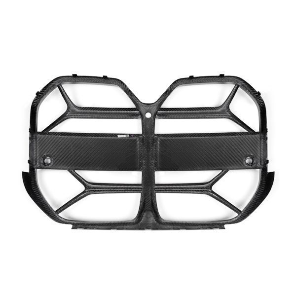 BMW G26 Pre-Preg Carbon CSL style front Grilles no ACC