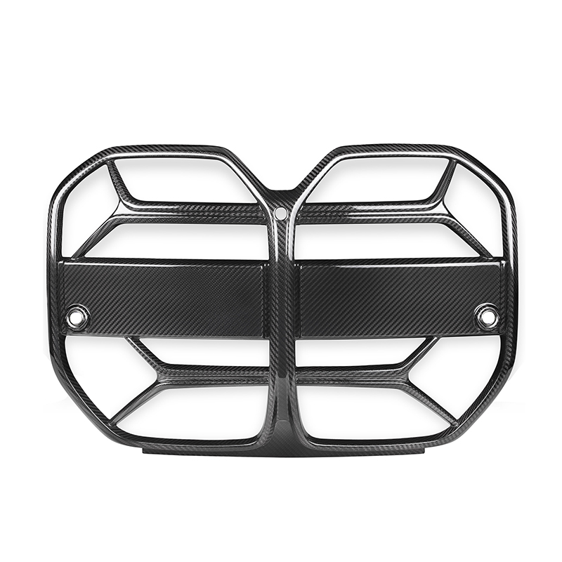 BMW G26 Pre-Preg Carbon CSL style front Grilles no ACC