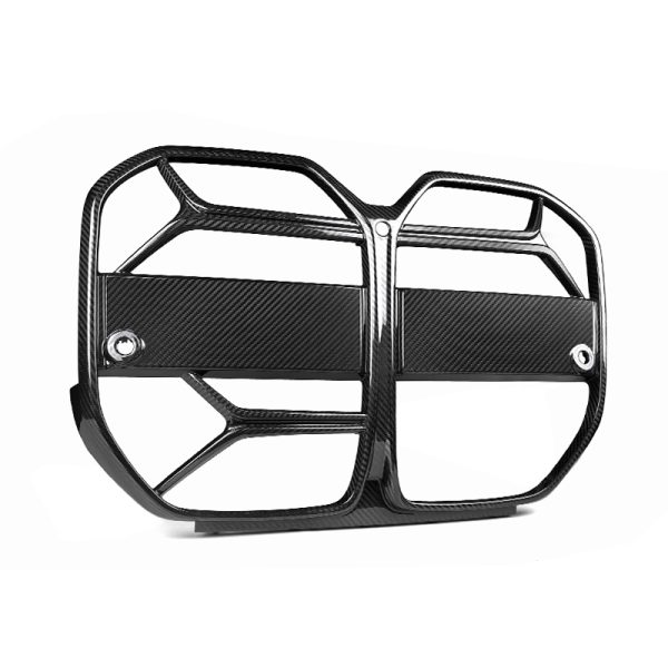 BMW G26 Pre-Preg Carbon CSL style front Grilles with ACC