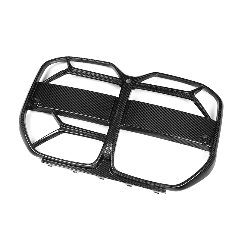 BMW G26 Pre-Preg Carbon CSL style front Grilles with ACC