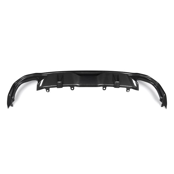 BMW G26 Pre-Preg Carbon SQ style rear Diffuser for quad exhaust