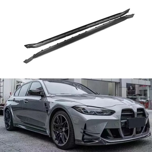 BMW M3 G80 Pre-Preg Carbon OEM style Side Skirts