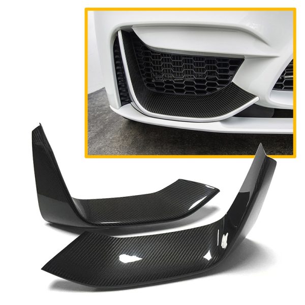 BMW M3:4 F80:82 Pre-Preg Carbon MP style front splitters