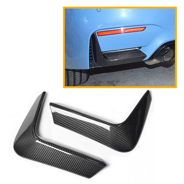 BMW M3:4 F80:82 Pre-Preg Carbon MP style rear splitters