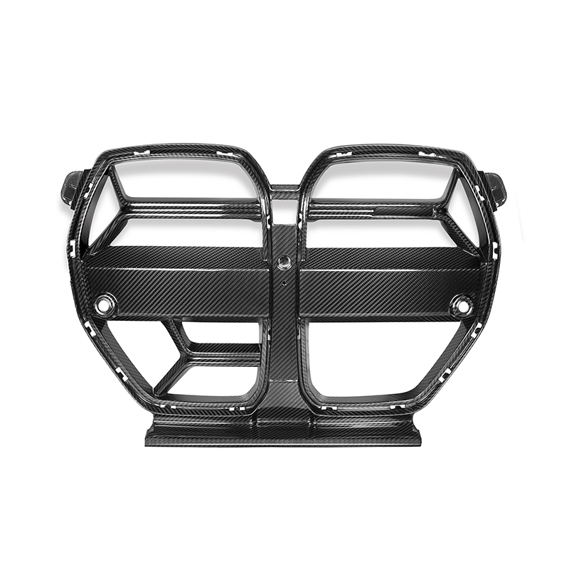 BMW M3:4 G80:81:82:83 Pre-Preg Carbon CSL style front Grilles with ACC