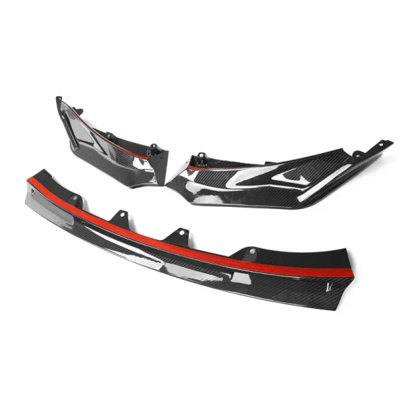 BMW M3:4 G80:81:82:83 Pre-Preg Carbon V style front Lip