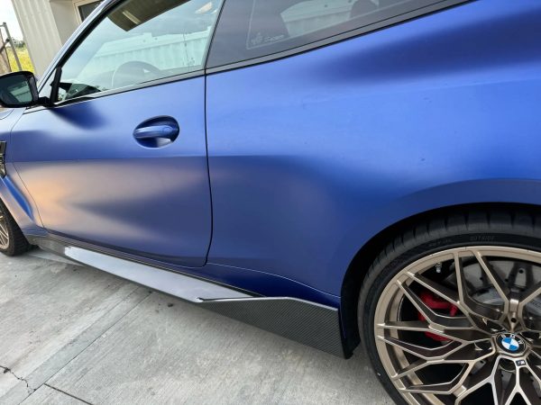 BMW M4 G82 Pre-Preg Carbon MP style Side Skirts