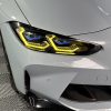 bmw m4 g82 m3 g80 yellow drls