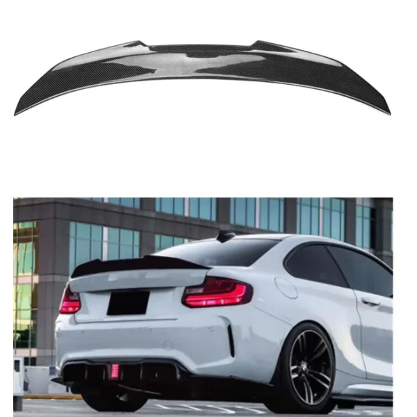 BMW F22/87 Pre-Preg Carbon PSM style Spoiler