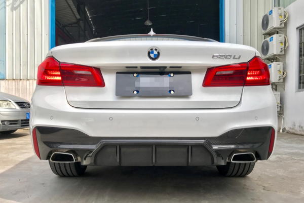 BMW G30 M Sport Pre-Preg Carbon M5 style rear Diffuser