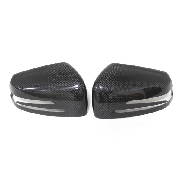 Mercedes A / B / C / E / S / CLA / CLS Class Pre-Preg Carbon OEM style Mirror Covers Add on
