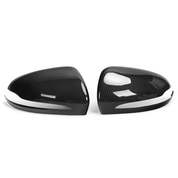 Mercedes C / E / S Class Pre-Preg Carbon OEM style Mirror Covers Add On RHD