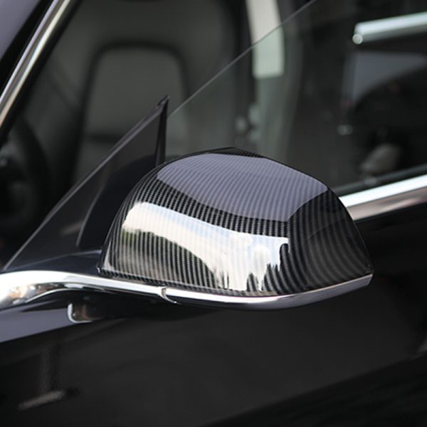 Tesla Model 3 Pre-Preg Carbon Mirror Covers Add On