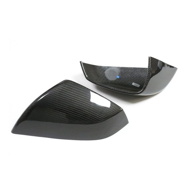 Tesla Model S 2021+ Pre-Preg Carbon Mirror Covers Add On