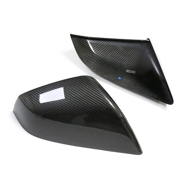 Tesla Model S 2021+ Pre-Preg Carbon Mirror Covers Add On