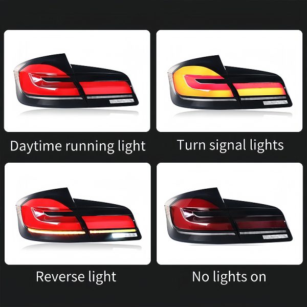 BMW F10 LED Smoked Taillights V1