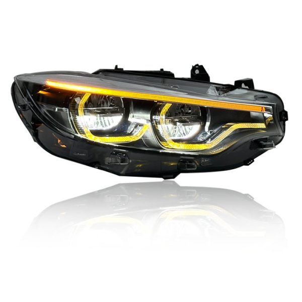 BMW F32 / M4 F82 / M3 F80 LED 3 Colour DRL Headlights V1